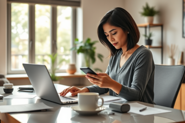 Imagen que ilustra cómo obtener un préstamo personal en línea de manera sencilla.