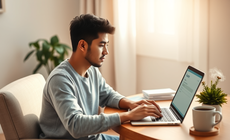 Imagen que ilustra la simplicidad y agilidad del Préstamo Personal en Línea.