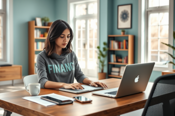 Imagen que representa un préstamo personal en línea, mostrando la facilidad y rapidez del proceso.